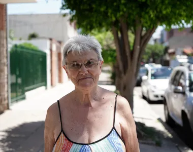 Dolor en Liniers: murió la "Abuela lalala", ícono del Mundial de Qatar