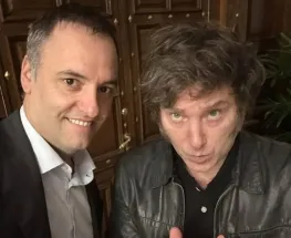 Milei se mostró junto a Adorni en medio del ruido judicial