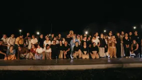 Emotivo Vía Crucis representado por el Ballet Sembrando Ilusiones