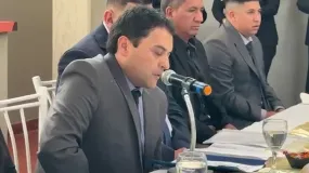 Atampiz volvió a hablar poco en Zonda y marcó su discurso más breve del año