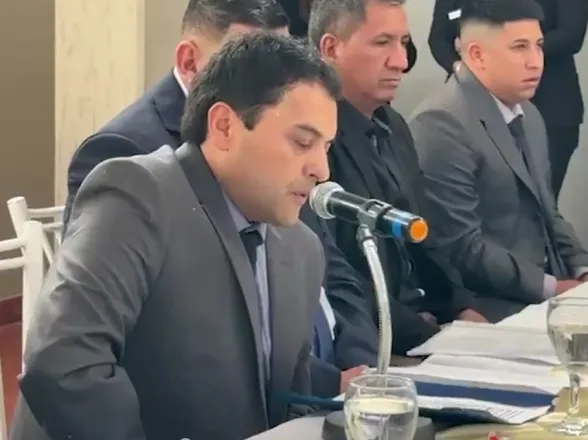 Atampiz volvió a hablar poco en Zonda y marcó su discurso más breve del año