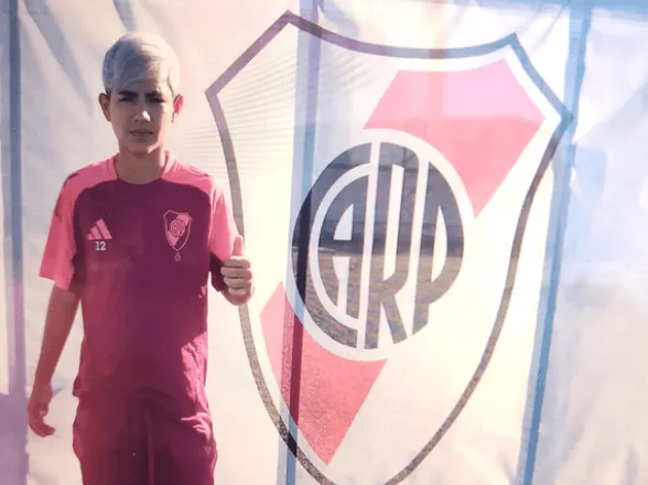 Milo Ortega, el pibe de La Bebida que metió un golazo y ya es de River