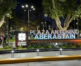 La Plaza Aberastain volvió a brillar con una obra moderna, inclusiva y conectada
