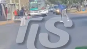 Feroz pelea entre trapitos desató una escena de pura tensión en Capital