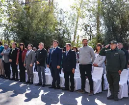 Jáchal vivió un acto cargado de historia por un nuevo 25 de Mayo en La Otra Banda
