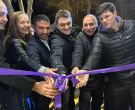 LLA pisó fuerte en Caucete y estrenó sede con mensaje político bien encendido