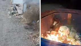 En pocas horas prendieron fuego dos contenedores y crece la bronca vecinal