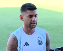 Cuti Romero salió al cruce de Courtois y bancó el plan de la Selección