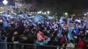 La euforia por Argentina dejó 18 demorados y un herido leve en San Juan