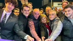 Peluc abrió otra casa de La Libertad Avanza y se ilusionó con la gobernación