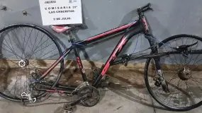 Apareció desarmada una bici robada en 9 de Julio y volvió a manos de su dueño