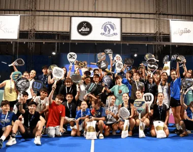 Sanjuaninos la rompen en la primera fecha de la Liga Argentina de Menores de pádel