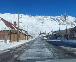 Reabren el Paso Cristo Redentor después de la fuerte nevada en alta montaña