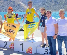 Romina Profili ganó cuatro medallas de oro en el argentino de natación