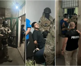 Simularon ser policías, asaltaron una casa y terminaron acorralados en un operativo en Capital