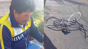 Un ciclista fue atropellado en Capital y el conductor huyó del lugar