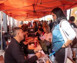 Ullum recibe una jornada cargada de trámites, salud y servicios