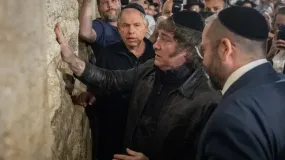 Milei arrancó en Israel con una visita simbólica y una agenda repleta de reuniones