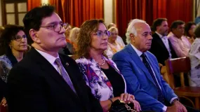 Analizan una denuncia por la pintada amenazante en un edificio judicial