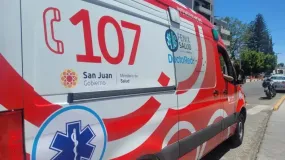 Un joven en moto terminó con una fractura expuesta tras ser atropellado en Media Agua