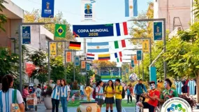 Quieren que el Mundial en San Juan se viva en pleno microcentro con pantallas, promos y premios