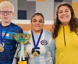 Dos sanjuaninos brillaron en la Copa Tango de Goalball