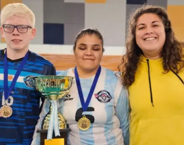 Dos sanjuaninos brillaron en la Copa Tango de Goalball