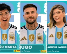 Figuritas con sello local: San Juan se volvió viral con sus propias "estrellas" del Mundial