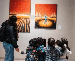 Rawson abrió una muestra patria con arte, historia y participación de la comunidad