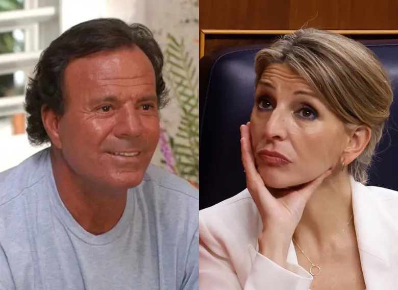 Julio Iglesias va a fondo contra Yolanda Díaz y prepara una querella en el Supremo