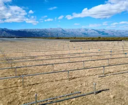 El parque solar de Calicanto acelera en San Luis y ya supera el 41% de avance