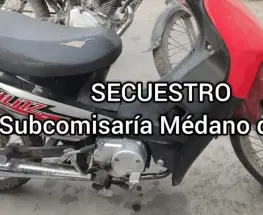 Robó una moto en Rawson, la escondió pegada a la casa de la víctima y lo delató el rastro