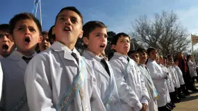 Cada escuela sanjuanina tendrá su propio acto por la Promesa a la Bandera