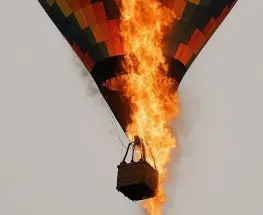 Un paseo en globo terminó en desastre y dejó ocho muertos en Brasil