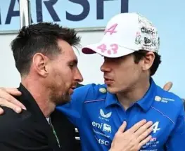 La F1 y Messi, juntos en una postal que hizo ruido en todo el mundo