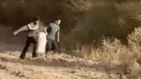 Se metieron en una finca de Jáchal, se llevaron cebollas y quedaron grabados
