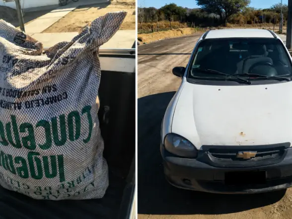 En Jáchal, las cámaras destaparon el robo de cebollas y la Policía recuperó la mercadería