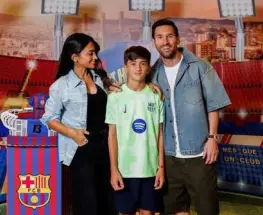 Thiago Messi arranca en la sub-14 del Barcelona y sigue el camino de su papá