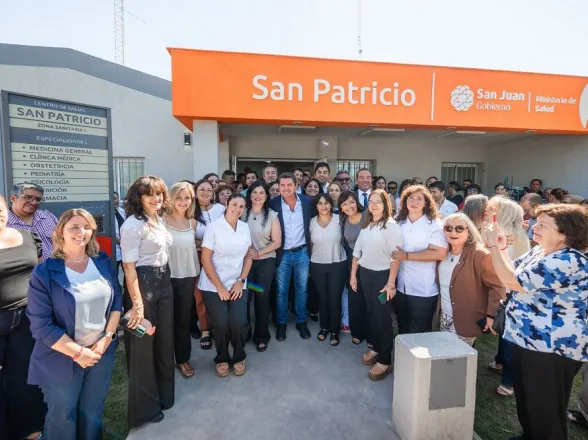 Chimbas estrenó un CAPS renovado y ya apunta a miles de vecinos