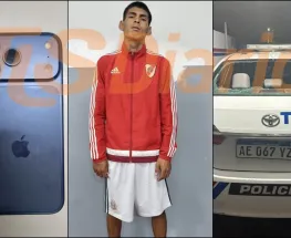 Rastrearon un iPhone robado en Pocito y la intervención terminó con un patrullero apedreado