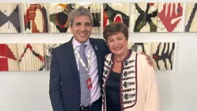 Caputo aterriza en Washington para intentar asegurar fondos del FMI