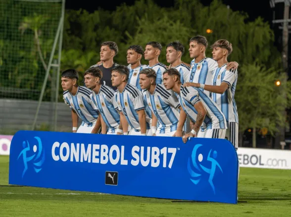 Argentina Sub 17 sufrió un duro golpe ante Colombia en la final