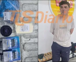 Intentó salir con carne, queso y afeitadoras escondidas: acabó preso
