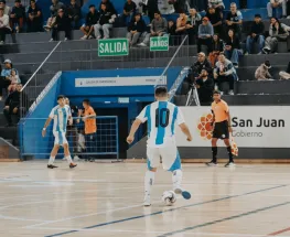 San Juan explotó con el debut argentino en el Panamericano de futsal de sordos