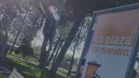 La Ciudad de San Juan intensifica las tareas de limpieza y mantenimiento de plazas y espacios verdes en el sector norte
