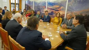 La Corte de Justicia recibió a las nuevas autoridades del Colegio de Magistrados y funcionarios