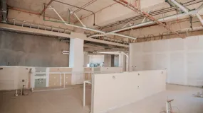 Avanza el nuevo Instituto Odontológico y ya toman forma los espacios interiores