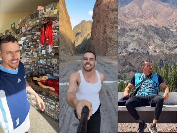 Brendan se fue de San Juan rendido ante la provincia y ya prometió volver: "Te amo tanto"