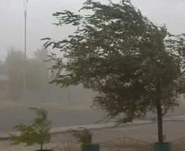 El sur azotó San Juan y refrescó de golpe la mañana