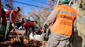 Una semana a pleno para poner en orden plazas y bulevares del norte capitalino